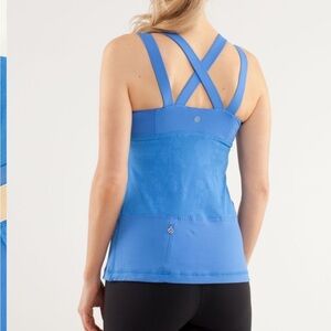 Lululemon Porcelain Blue Chaturanga Tank, Women’s Size 8